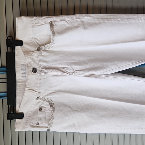 Conga Jeans White Denim Jeans - Picture 3 of 13